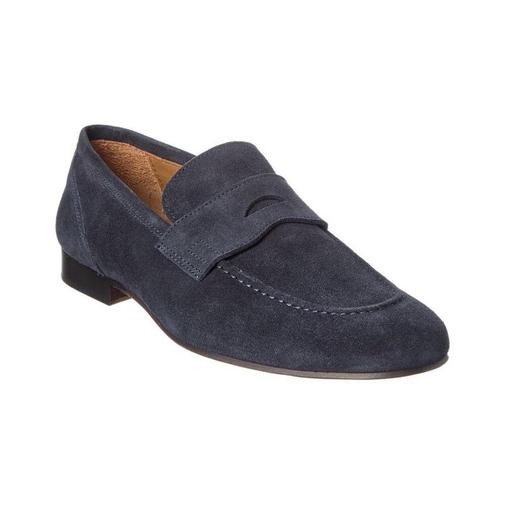Bruno Magli Nathan Suede Loafer, Navy